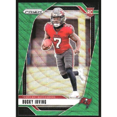 2024 Panini Prizm Prizms Green Wave #316 Bucky Irving