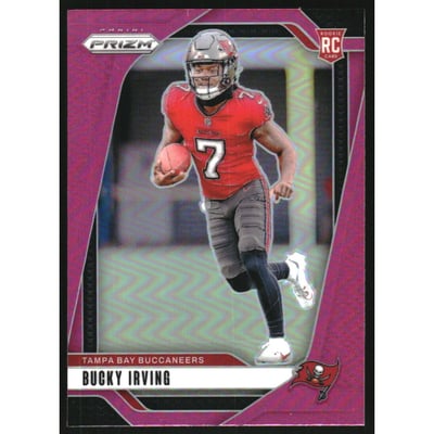 2024 Panini Prizm Prizms Pink #316 Bucky Irving
