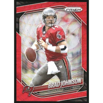 2025 Panini Prizm Prizms Red Wave #213 Brad Johnson