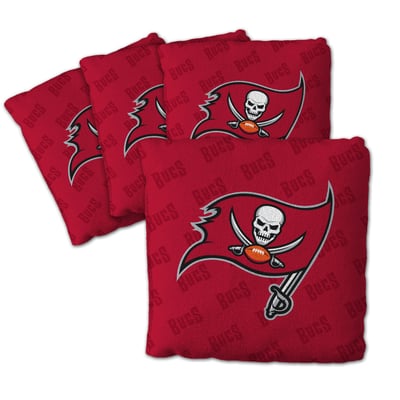 Tampa Bay Buccaneers Fanpoint Four-Piece Cornhole Bag Set