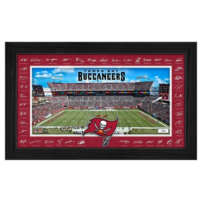 Tampa Bay Buccaneers Highland Mint 12" x 20" 2026 Signature Gridiron Panoramic Framed Photo