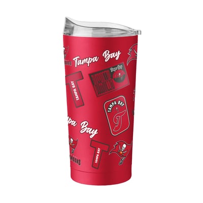  Tampa Bay Buccaneers Logo Brands 20oz. Dreamweave Powder Coat Tumbler