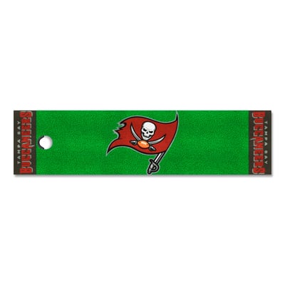 Tampa Bay Buccaneers Logo Brands Putting Green Mat
