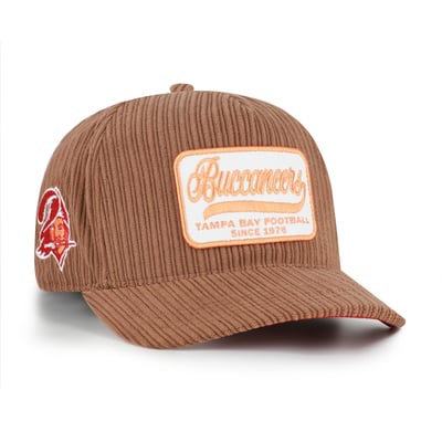 Tampa Bay Buccaneers '47 Throwback Corduroy Patch Hitch Adjustable Hat - Brown