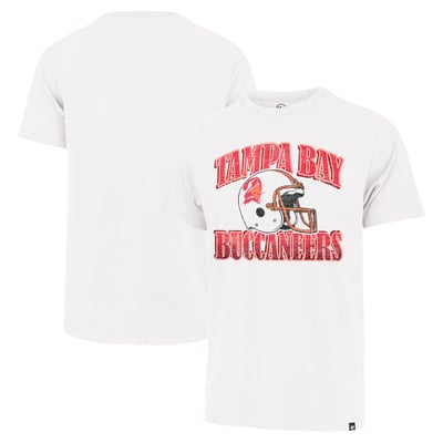 Tampa Bay Buccaneers '47 Overrun Franklin Throwback T-Shirt - Cream