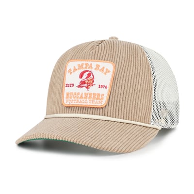 Tampa Bay Buccaneers '47 Throwback Cordlandia Hitch Adjustable Hat - Khaki