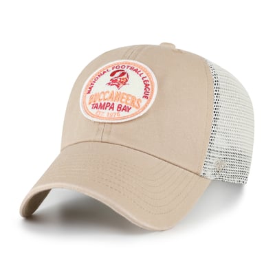 Tampa Bay Buccaneers '47 Throwback Felton Clean Up Adjustable Hat - Khaki