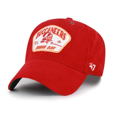 Tampa Bay Buccaneers '47 Throwback Accordia Corduroy MVP Adjustable Hat - Red