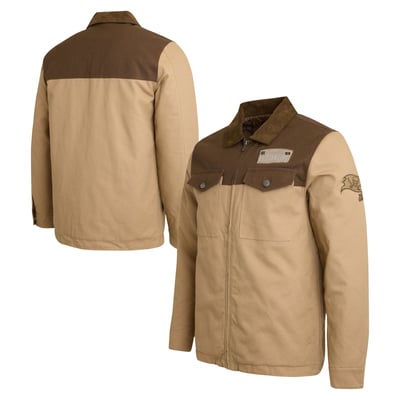 Tampa Bay Buccaneers Darius Rucker Collection by Fanatics Full-Zip Canvas Jacket - Tan/Brown