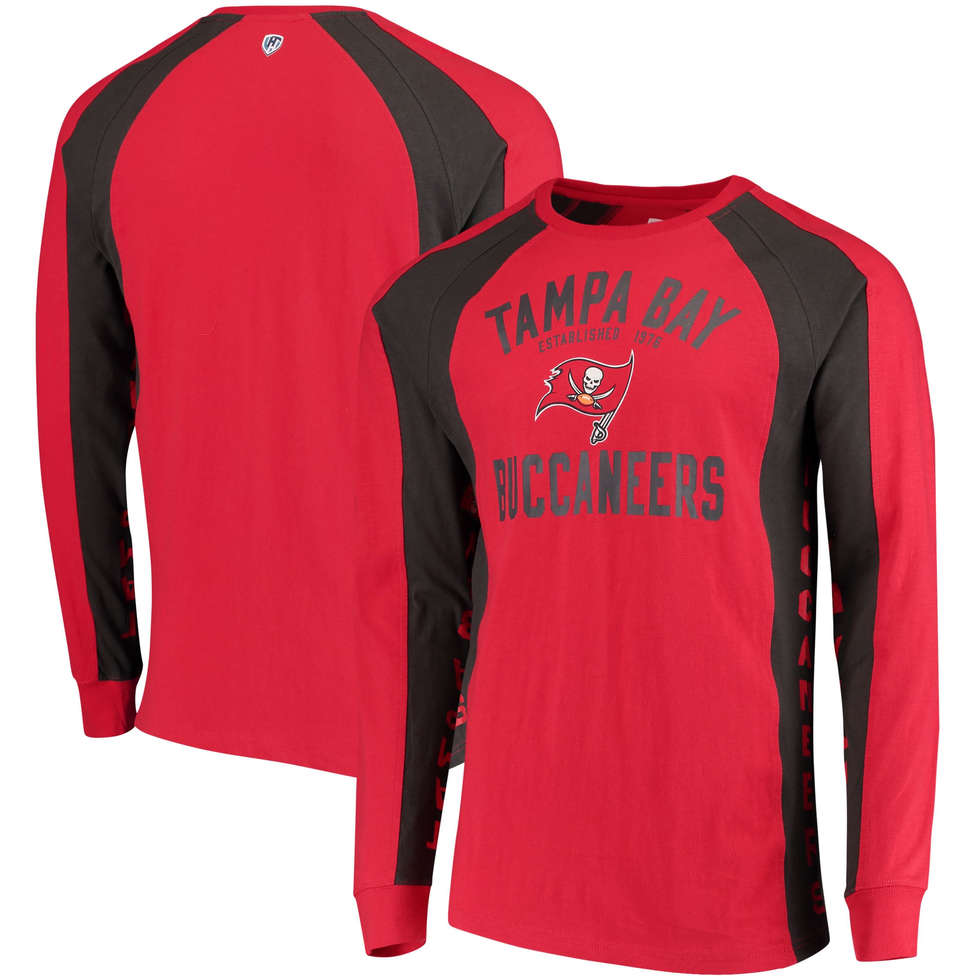 Men's Hands High Red/Pewter Tampa Bay Buccaneers Switch Hitter