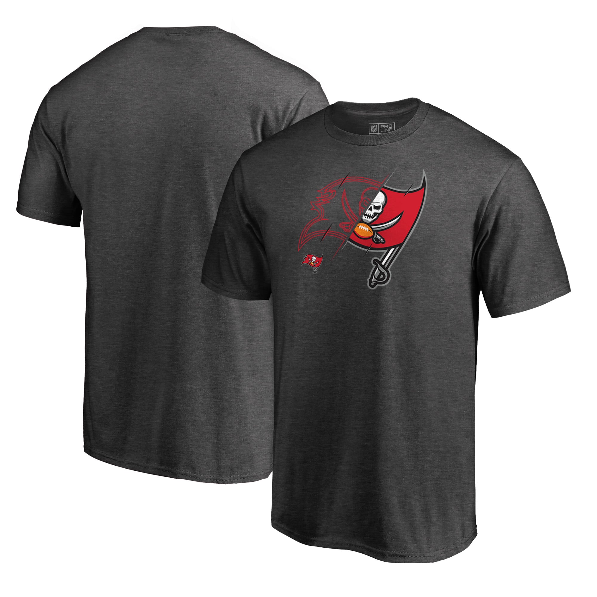 Tampa Bay Buccaneers シャツ XL Men's Heathered Gray Tampa Bay Buccaneers X-Ray T-Shirt