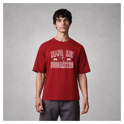 Tampa Bay Buccaneers Levelwear Luxe Moment Stronghold Knit T-Shirt - Red