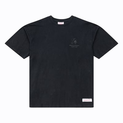 Tampa Bay Buccaneers Mitchell & Ness Core Essentials Micro Logo T-Shirt - Black
