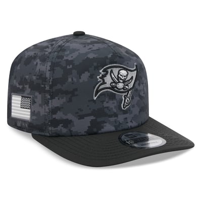 Tampa Bay Buccaneers New Era 2026 Salute To Service 19TWENTY Adjustable Hat - Black
