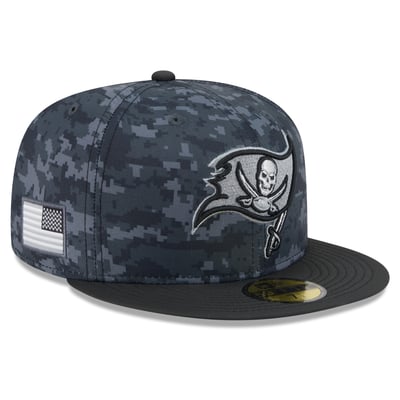 Tampa Bay Buccaneers New Era 2026 Salute To Service 59FIFTY Fitted Hat - Black