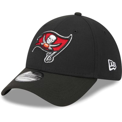 Tampa Bay Buccaneers New Era  Main 39THIRTY Flex Hat - Black