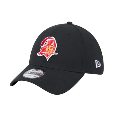 Tampa Bay Buccaneers New Era Throwback Main 39THIRTY Flex Hat - Black