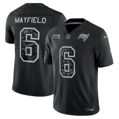 Baker Mayfield Tampa Bay Buccaneers Nike 2026 Salute to Service Stitched Limited Jersey - Black