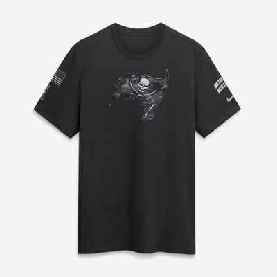  Tampa Bay Buccaneers Nike 2026 Salute to Service Slub T-Shirt - Black
