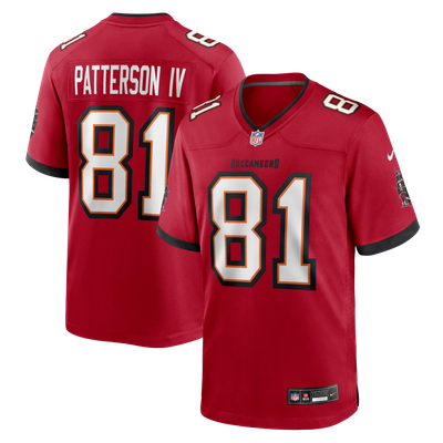 Dean Patterson IV Tampa Bay Buccaneers Nike Team Game Jersey - Red