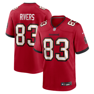 Eric Rivers Tampa Bay Buccaneers Nike Team Game Jersey - Red