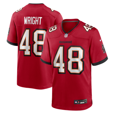 Javin Wright Tampa Bay Buccaneers Nike Team Game Jersey - Red