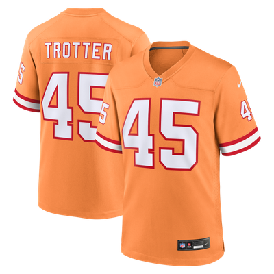 Josiah Trotter Tampa Bay Buccaneers Nike Alternate  Game Jersey - Creamsicle