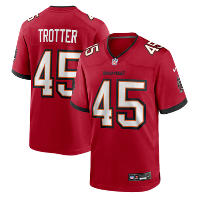 Josiah Trotter Tampa Bay Buccaneers Nike Team Game Jersey - Red