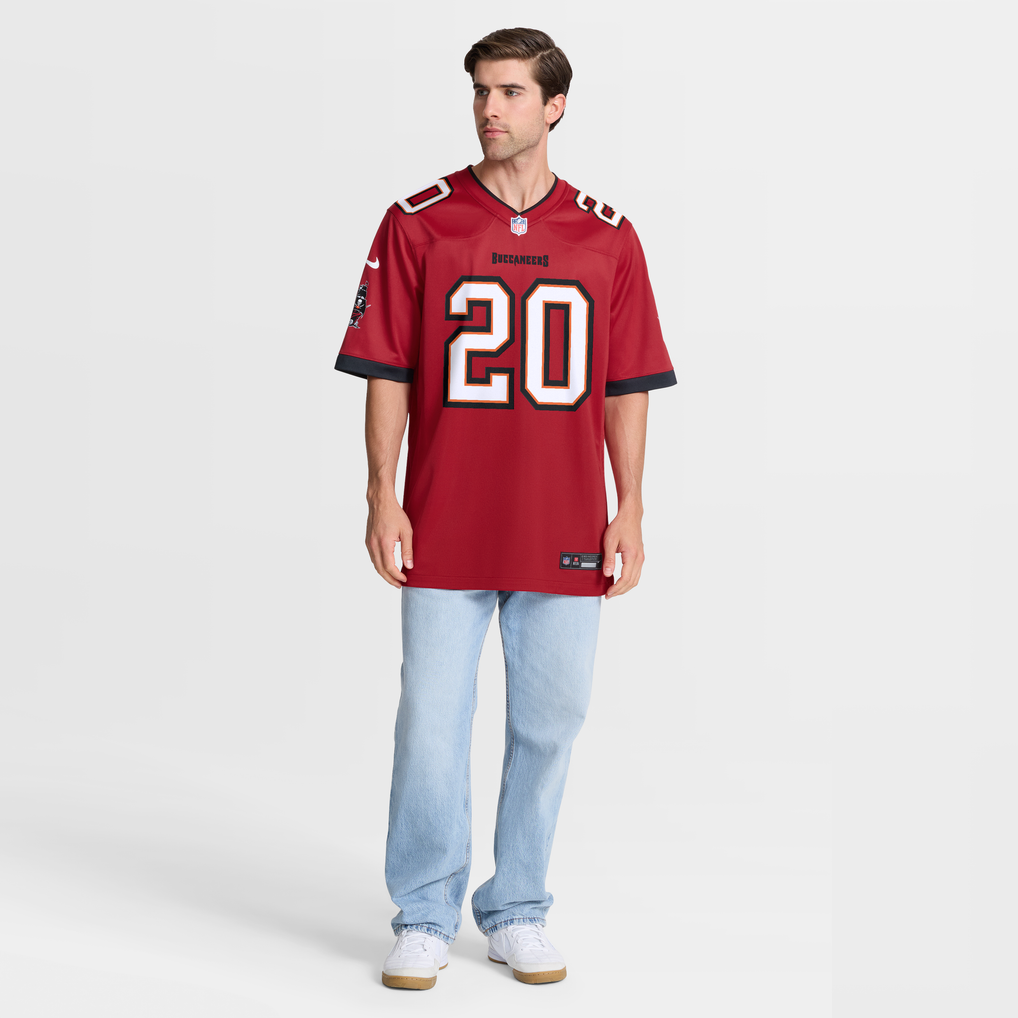 Men's Nike Ronde Barber Red Tampa Bay Buccaneers Game Retired Player Jersey