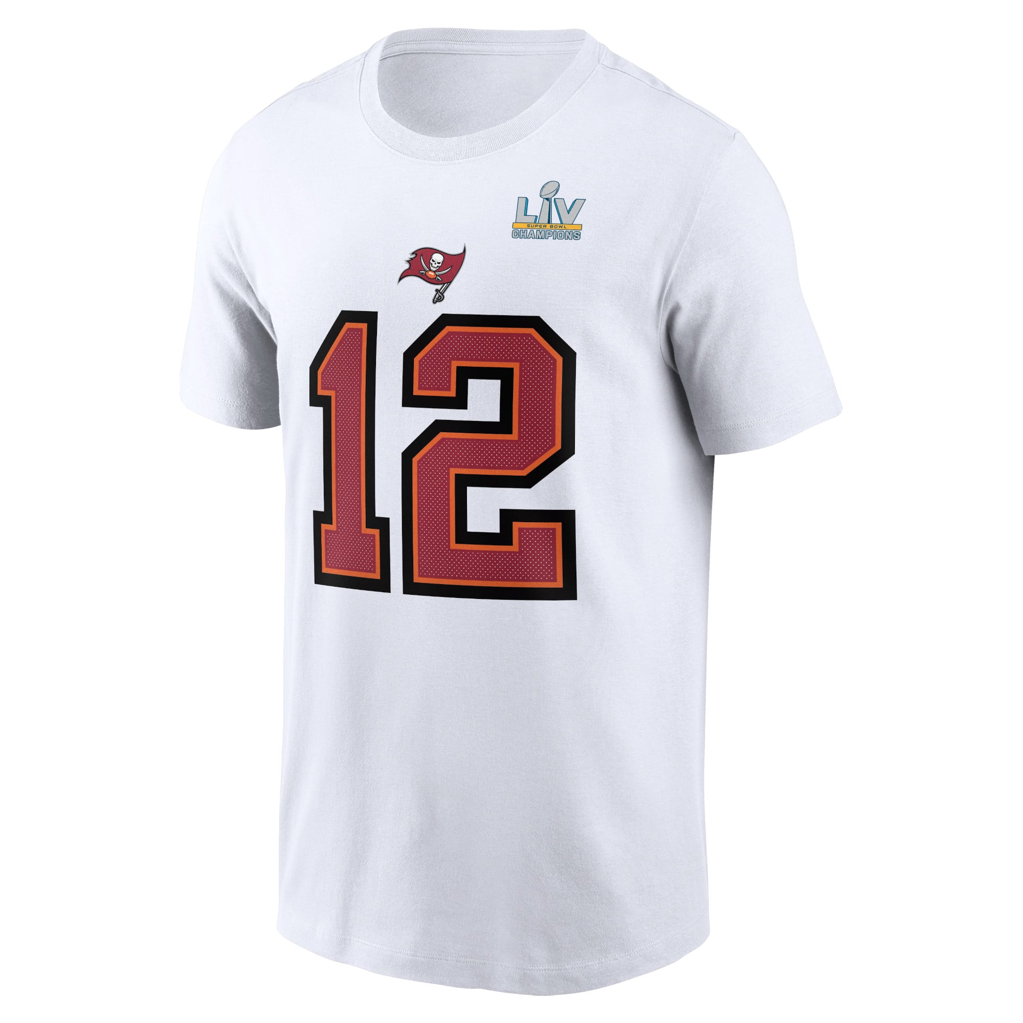 Men's Nike Tom Brady White Tampa Bay Buccaneers Super Bowl LV