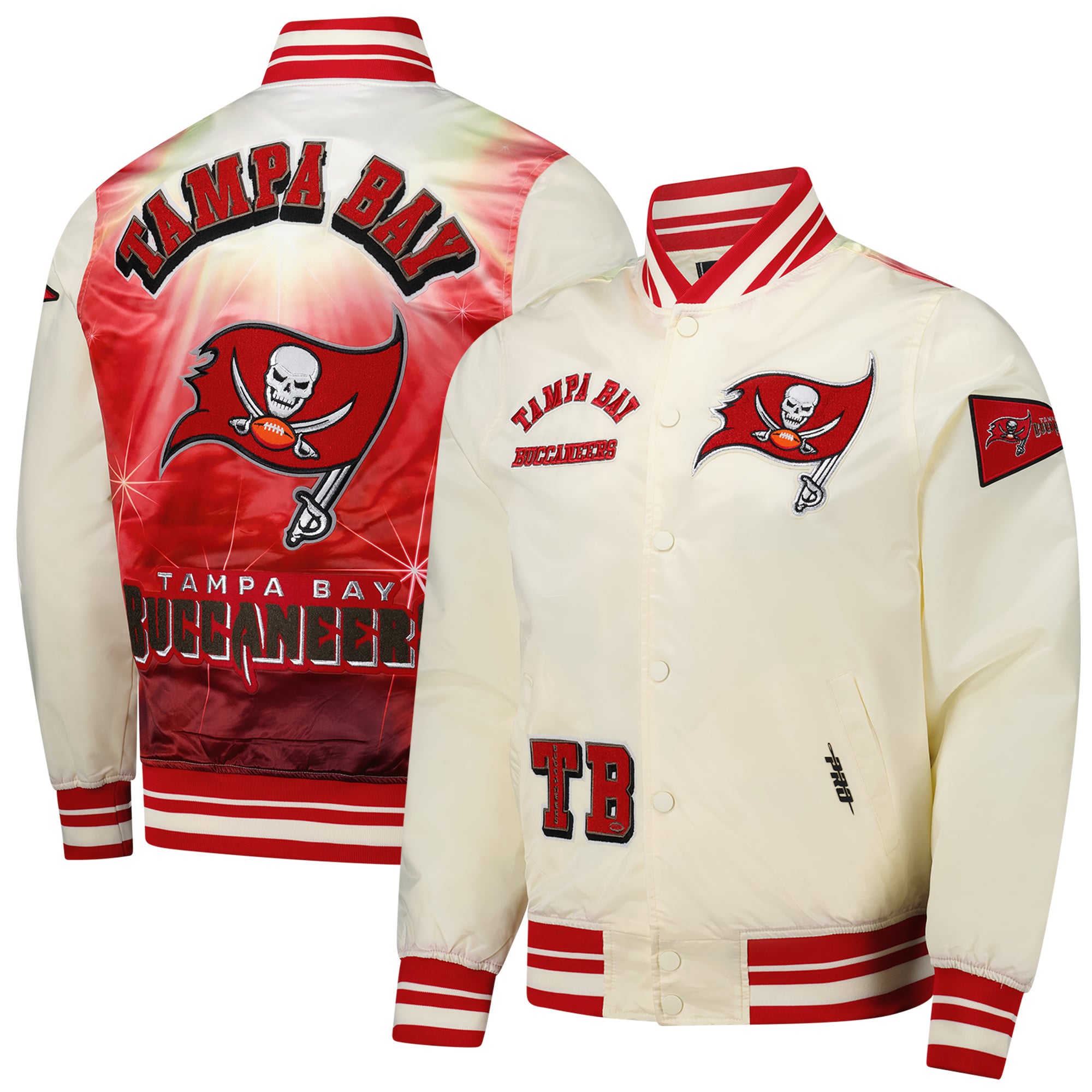 Veste Tampa Bay Buccaneers Homme - Champion Super Bowl, Taille M, Occasion, Fermeture Éclair Complète