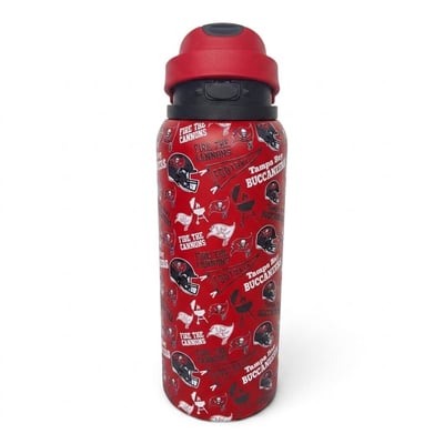 Tampa Bay Buccaneers Pegasus 32oz. Game Day Pennant Stainless Steel ProPress Water Bottle
