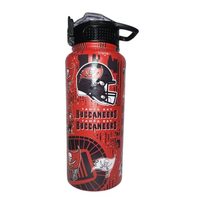 Tampa Bay Buccaneers Pegasus 32oz Stainless Steel ProPress Water Bottle