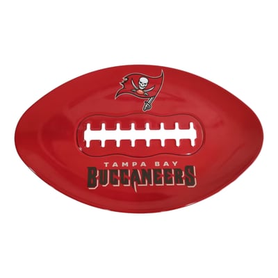 Tampa Bay Buccaneers Pegasus Football 16" Party Tray