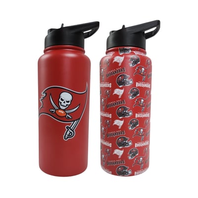 Tampa Bay Buccaneers Pegasus Game Day Duo 41oz. Stainless Steel Water Bottle Set
