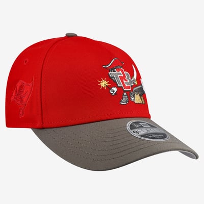 Tampa Bay Buccaneers New Era Preschool Cartoon 9FORTY M-Crown A-Frame Adjustable Hat - Red
