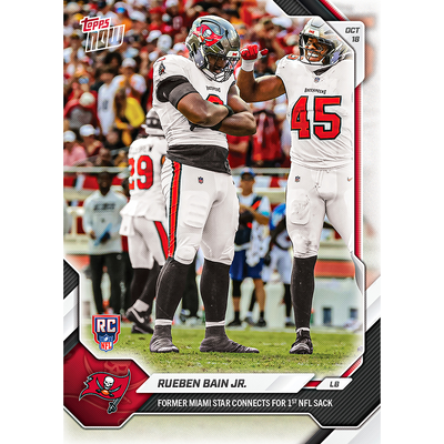 Rueben Bain Jr. - 2026-27 NFL Topps NOW® - Card 63