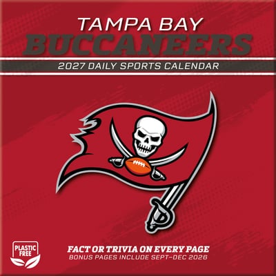 Tampa Bay Buccaneers 2027 Box Calendar