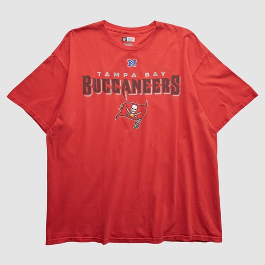 Tampa Bay Buccaneers NFL 2010s T-shirt - Red - XL by Fanatics Real Vintage