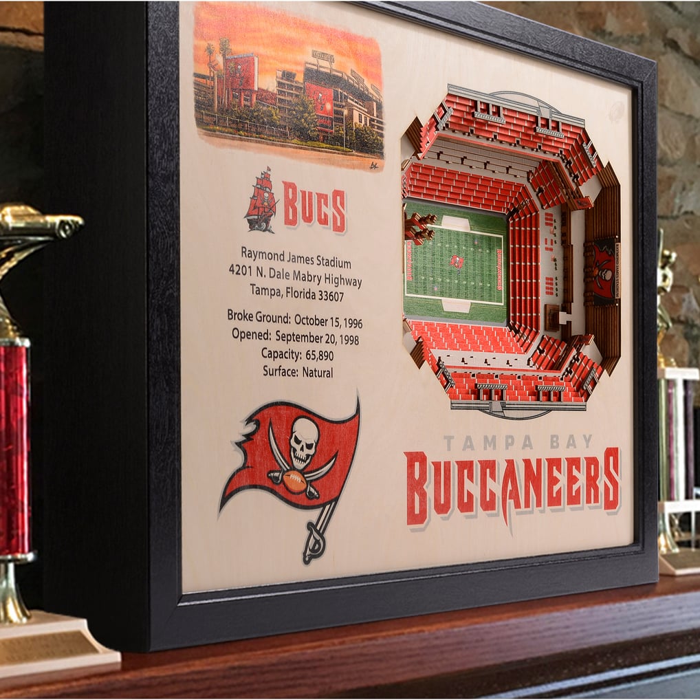 Tampa Bay Buccaneers NFL Team Wall Outlet Cover – Man Cave Sports Decor