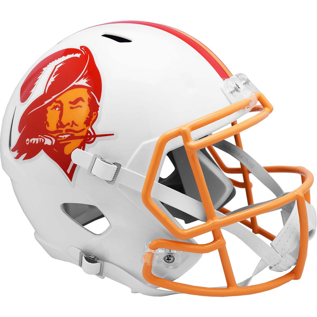 Casque Réplique Tampa Bay Buccaneers - Édition 50 Ans Anniversaire - NFL - Marque Fanatics Authentic - Occasion