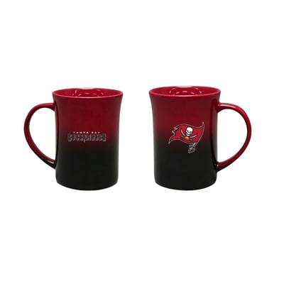 Tampa Bay Buccaneers The Memory Company Two-Pack 15oz. Ceramic Ombre Mug Set