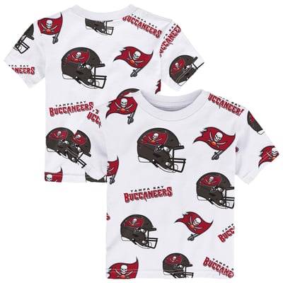 Tampa Bay Buccaneers Outerstuff Toddler Mascot Play T-Shirt - White