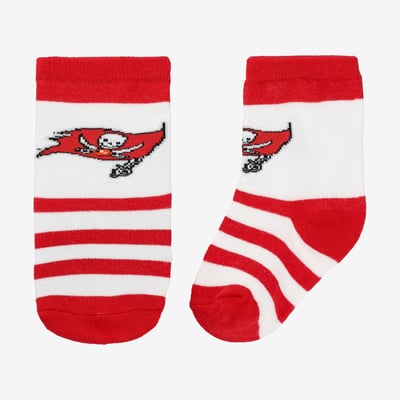  Tampa Bay Buccaneers Starter Toddler Rugby Block Socks - Red