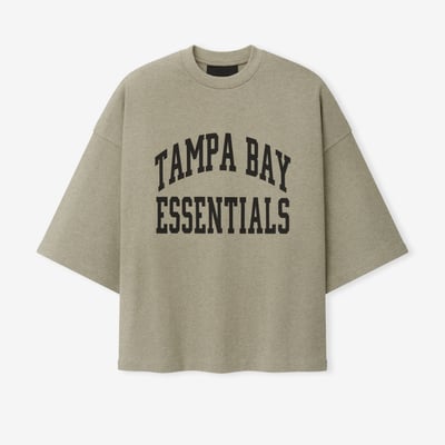 Tampa Bay Buccaneers Fear of God x NFL Unisex Merch T-Shirt - Heather Gray