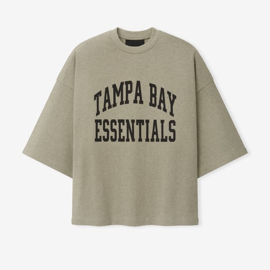 Tampa Bay Buccaneers Fear of God x NFL Unisex Merch T-Shirt - Heather Gray