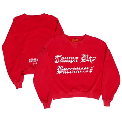 Tampa Bay Buccaneers Lafavre Unisex Crewneck Sweatshirt - Red