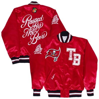 Tampa Bay Buccaneers Lafavre Unisex Satin Full-Snap Jacket - Red