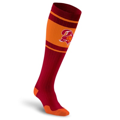 Tampa Bay Buccaneers PRO Compression Unisex  Throwback Over-the-Calf Compression Socks