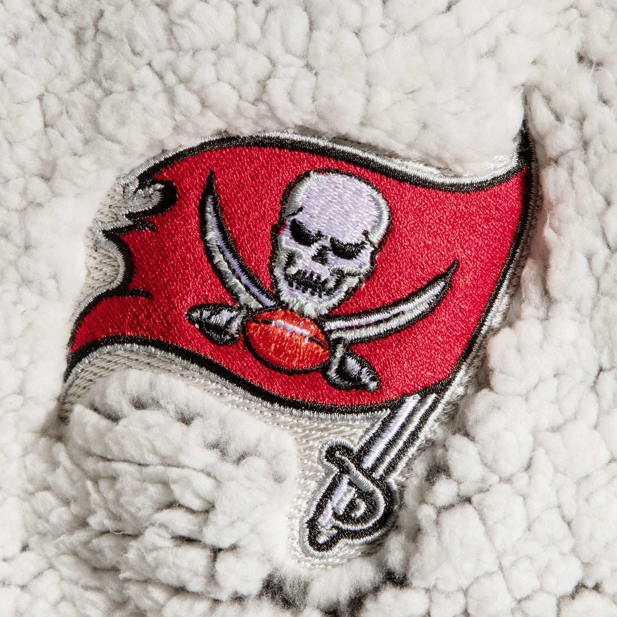 Women's G-III 4Her by Carl Banks Gray Tampa Bay Buccaneers Sherpa